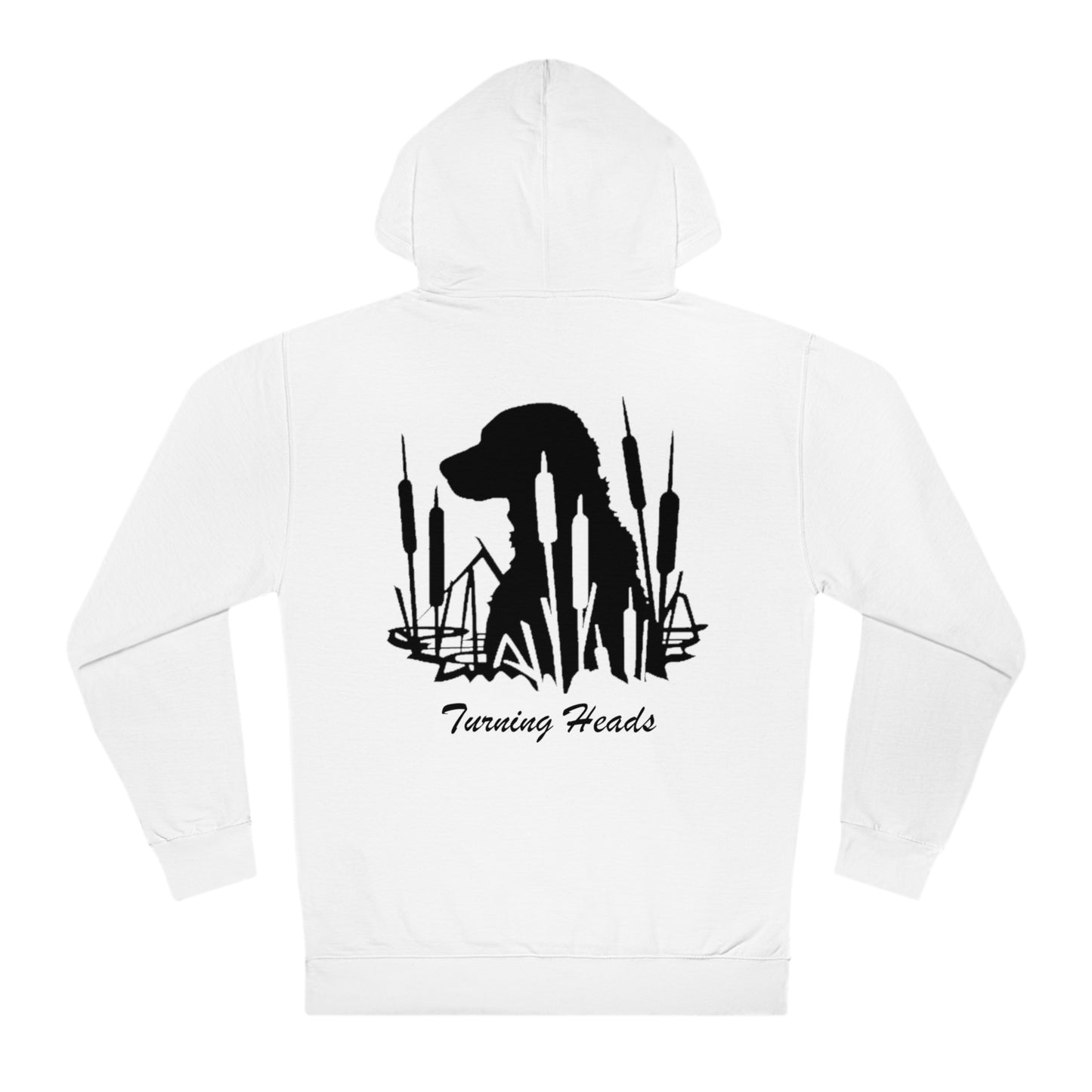 Dog in Cattails hoodie