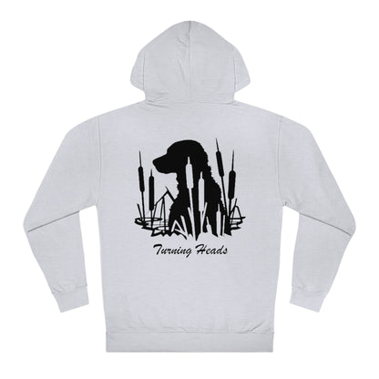 Dog in Cattails hoodie